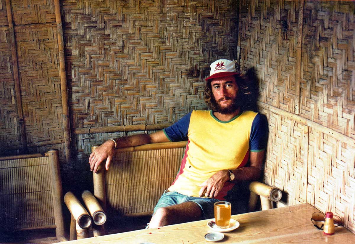 Peter Neely chilling in Bali