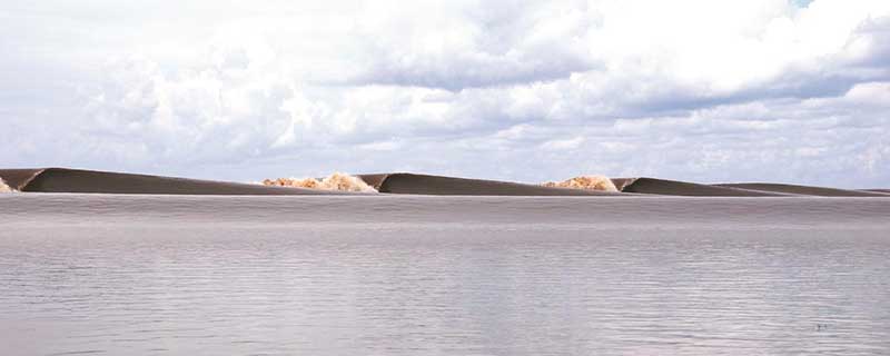 The Bono River Tidal Bore in Sumatra, Indonesia can produce some of the most perfect surfable tidal bore waves ever seen